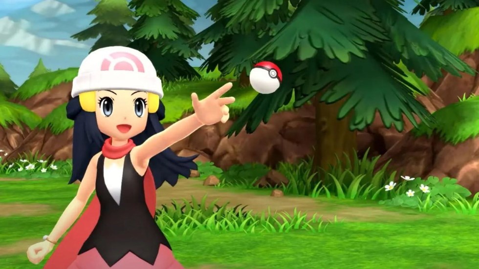 Pokémon Shining Pearl (Nintendo Switch) svět Sinnoh